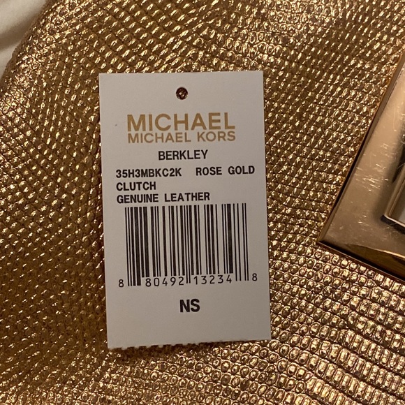 Michael Kors Rare Rose Gold Clutch - Picture 5 of 7